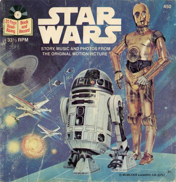 VINTAGE STAR WARS POSTER 1977 R2-D2 C-3PO POTF ESB ROTJ US GOVT HEALTH ORIGINAL 