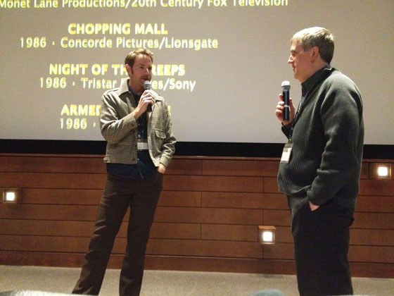 Director Elijah Drenner talks "That Guy Dick Miller" at the 2014 Wisconsin Film Festival with festival director Jim Healy.