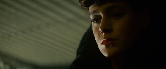 Rachel (Sean Young), a Nexus-6 Replicant coming to grips with her identity.