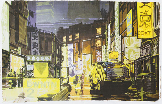 Syd Mead concept art.