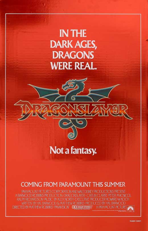 Dragonslayer poster