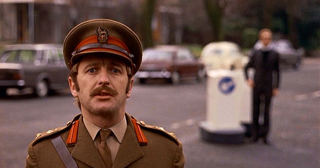 Graham Chapman warns that the film is becoming silly.
