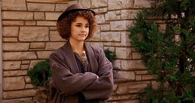 Diane Franklin as the French exchange student Monique.