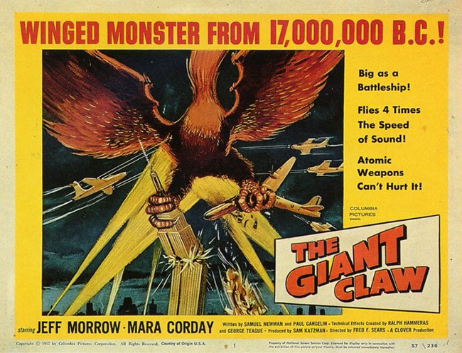 Giant Claw poster