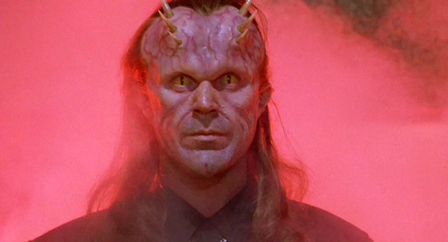 Patrick Bergin as the Devil.