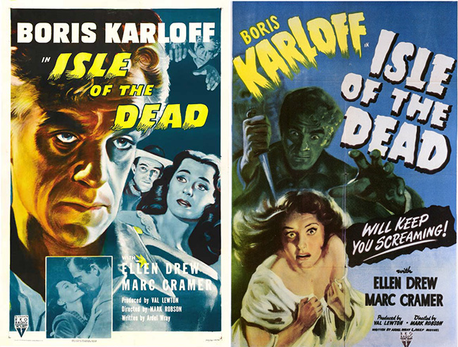 Isle of the Dead posters