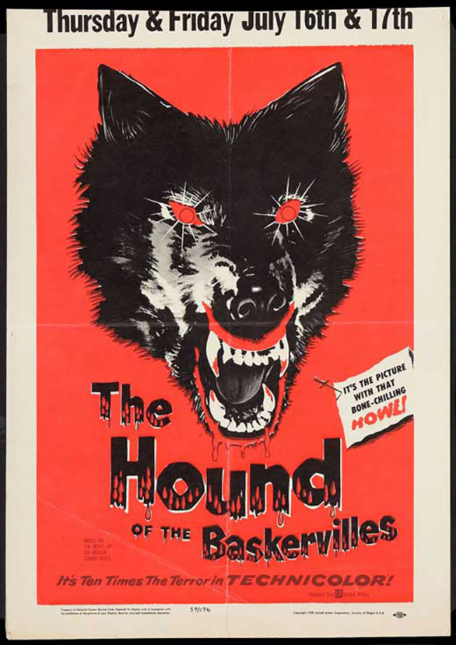 Hound of the Baskervilles poster