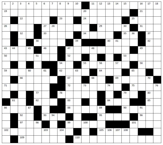 The Midnight Only Crossword!