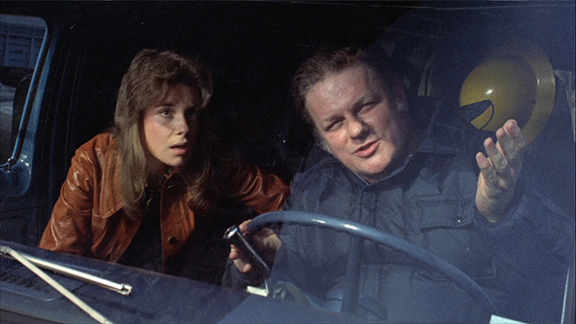 Grace brings a private detective, Joseph Larch (Charles Durning), to the scene of the crime.