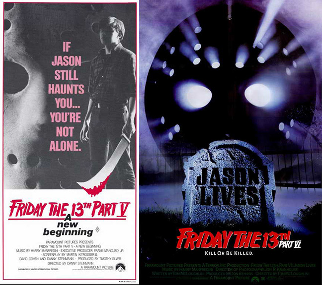 Friday the 13th Part V and VI