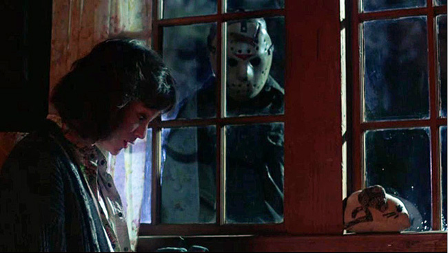 Jason stalks again in "Jason Lives."